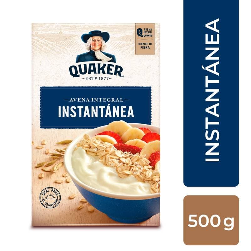 Avena Integral Instantanea Quaker X 500 g